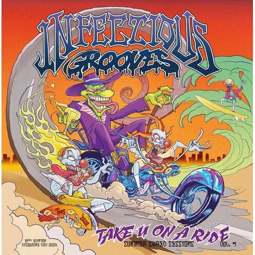 Infectious Grooves - Take You On A Ride (Ep) [Vinyl] Black, Extended Play