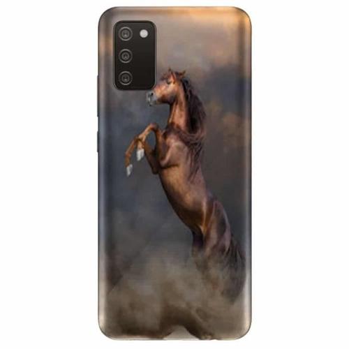 Coque Samsung Galaxy A02s Cheval Libre - Silicone - Animaux