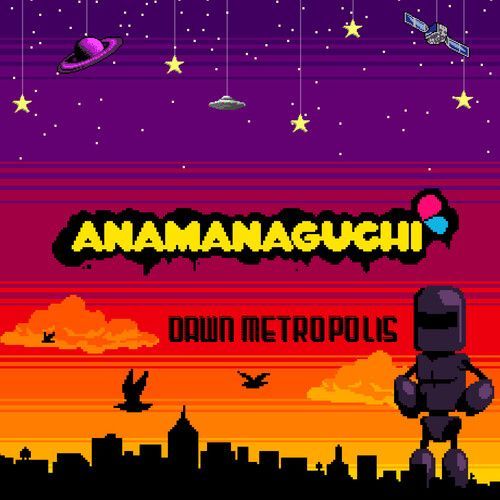 Anamanaguchi - Dawn Metropolis (Orange/Maroon/Purple Vinyl) [Vinyl] Maroon, Oran