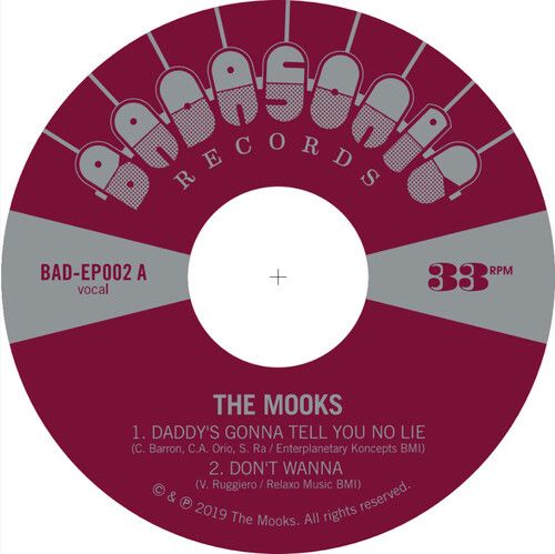 Mooks - The Mooks Ep [Vinyl] Extended Play