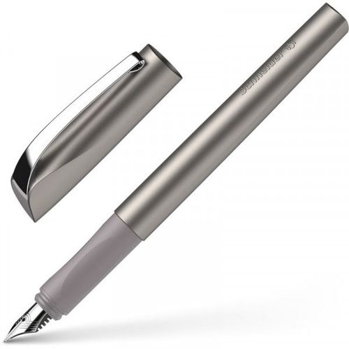 Stylo Plume - Pointe Moyenne - Argent Brillant - Ceod Shiny - Schneider
