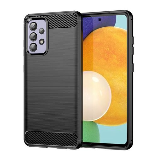 Coque De Téléphone Portable Ultra-Mince,Nior Étui En Fiber De Carbone Brossé, Léger Et Entièrement Protégé, Pour Samsung A52/A52 5g