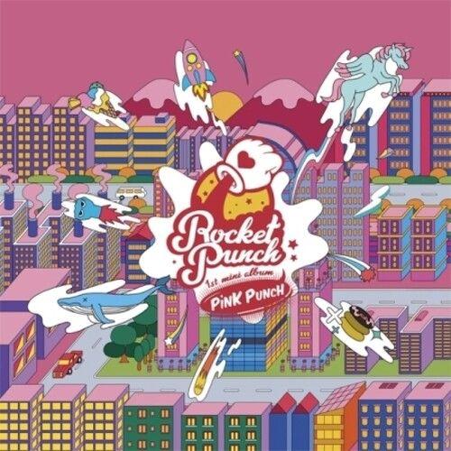 Rocket Punch - Pink Punch (Incl 80pg, Photocard, Pop-Up Card + Sticker) [Cd] Pho