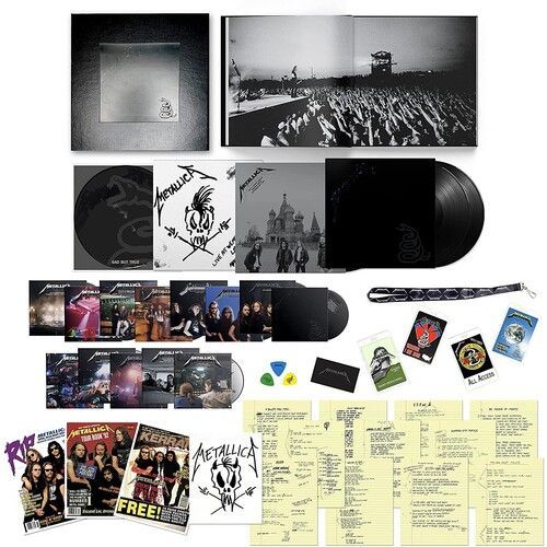 Metallica - Metallica (Remastered Deluxe Box Set)(5lp)(14cd)(6dvd) [Vinyl] Over