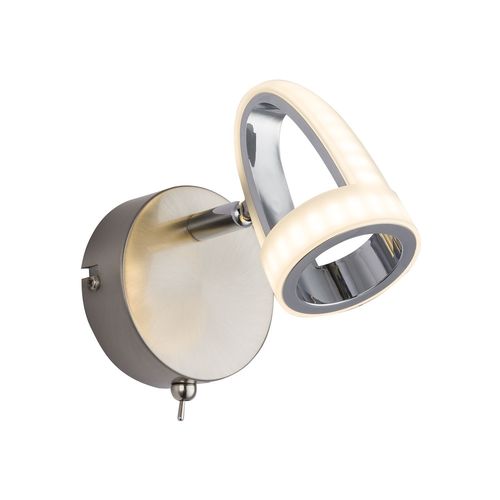 Applique Spot Led Design Rodrik - Argent Mat