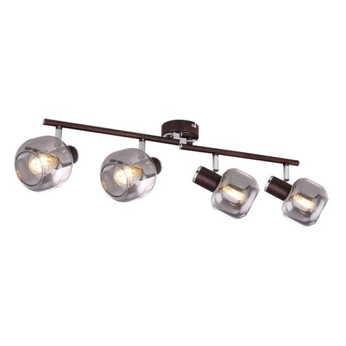 Plafonnier Design Vintage Pallo - Marron Bronze