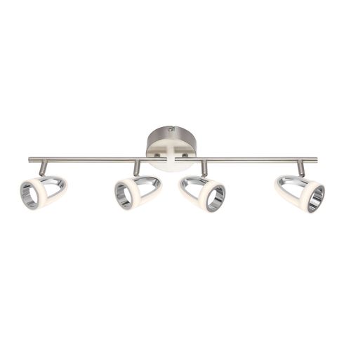 Plafonnier Led Design Rodrik - Argent Mat