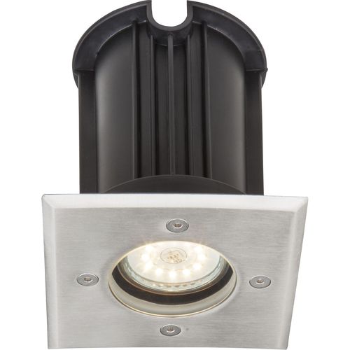 Luminaire Extérieur En Inox Carré - Diam. 11 Cm - Gris