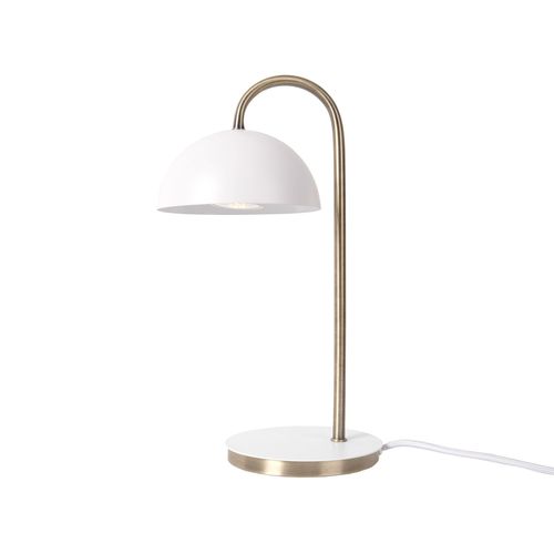 Lampe À Poser Design Dome Decova - H. 36 Cm - Blanc