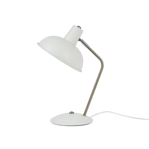 Lampe À Poser Design Vintage Hood - H. 37,5 Cm - Blanc