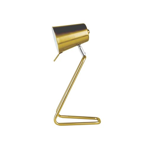 Lampe De Bureau En Métal Satiné Z