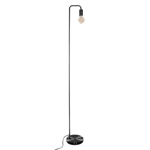 Lampadaire En Métal Design Keli - H. 150 Cm - Noir