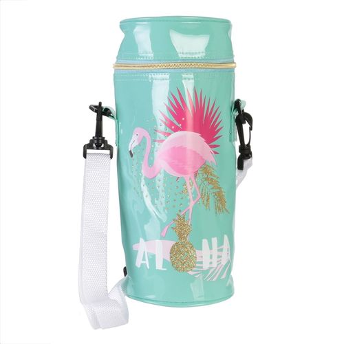 Sac fraîcheur isotherme Flamingo Summer - Bleu