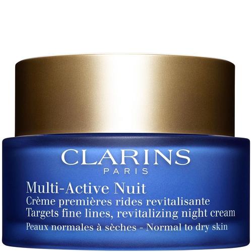 Multi-Active Nuit Crème Premières Rides Revitalisante - Peaux Normales À Sèches - Clarins - Soins Multi-Actifs 