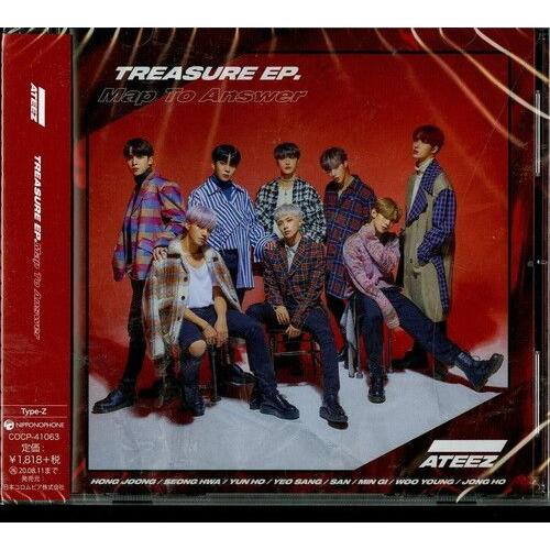 Ateez - Treasure Ep (Map To Answer) (Version Z) [Cd] Extended Play, Japan - Impo