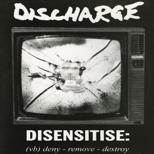 Discharge - Disensitise [Cd] Bonus Track, Ltd Ed, White