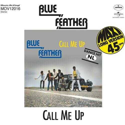 Blue Feather - Call Me Up / Let's Funk Tonight [Vinyl] 10", Blue, Colored Vinyl,
