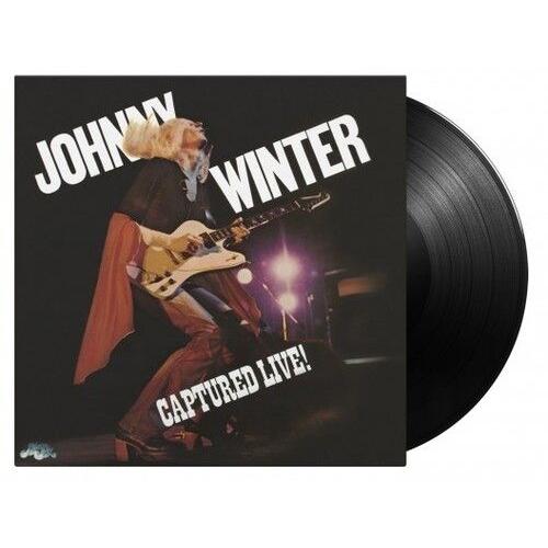 Johnny Winter - Captured Live [180-Gram Black Vinyl] [Vinyl] Black, 180 Gram, Ho