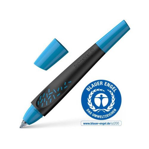Stylo Roller - Rechargeable - Encre Bleu - Pointe Moyenne - Breeze - Schneider