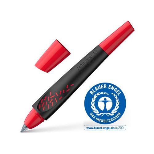 Stylo Roller - Rechargeable - Encre Bleu - Pointe Moyenne - Breeze - Schneider