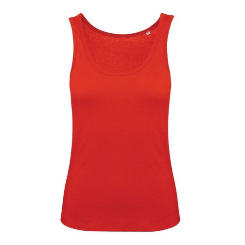 D?Bardeur Coton Organique Peign? Femme - Tw073 - Rouge