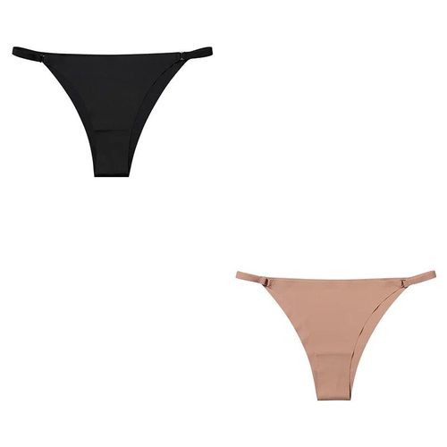 String Taille Basse Sans Couture Pour Femme,Sous-Vêtement Sexy,Lingerie Confortable - Type A And C-L