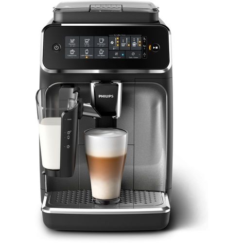 Philips Series 3200 EP3246 - Machine à café automatique avec mousseur à lait - 15 bar - noir / argent
