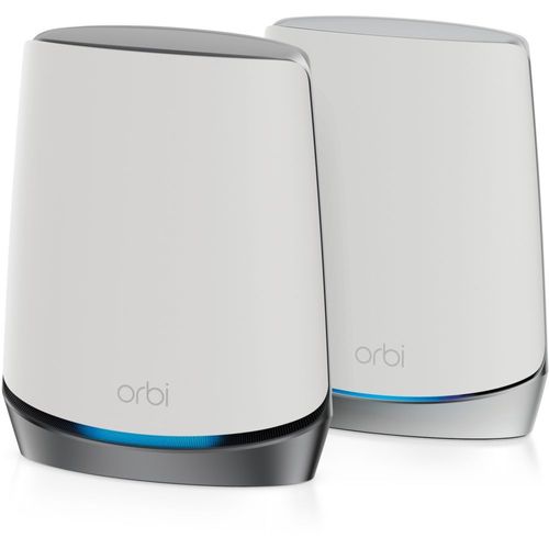 NETGEAR Orbi 5G NBK752 - Système Wi-Fi - (routeur, rallonge) - jusqu'à 5000 pieds carrés - maillage - WWAN 1GbE - Wi-Fi 6 - Tri-bande - 4G, 5G