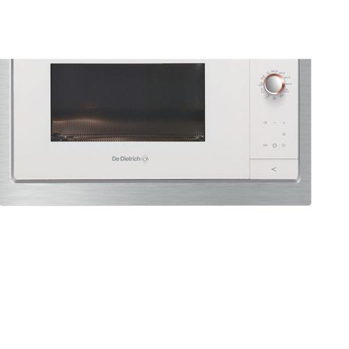 De Dietrich DME7121W - Four micro-ondes monofonction - intégrable - 26 litres - 900 Watt - blanc