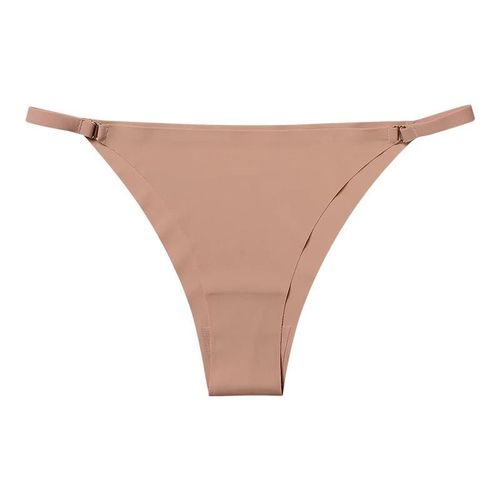 String Taille Basse Sans Couture Pour Femme,Sous-Vêtement Sexy,Lingerie Confortable - Type C-Xl