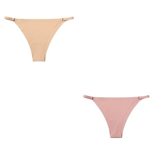 String Taille Basse Sans Couture Pour Femme,Sous-Vêtement Sexy,Lingerie Confortable - Type B And I-L