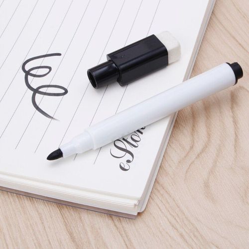 2020 Nouveau 5 Pices Tableau Blanc Stylo Effaable Sec Blanc Tableau Marqueurs Encre Noire Fine Taille Nip