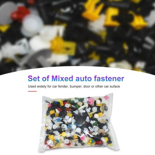 2020 Nouveau 500 Pices Mixte Auto Voiture Attache Vhicule Pare-Chocs Clips Retenue Rivet Porte Panneau Garde-Boue Liner Universel Pour Tous Les Voiture