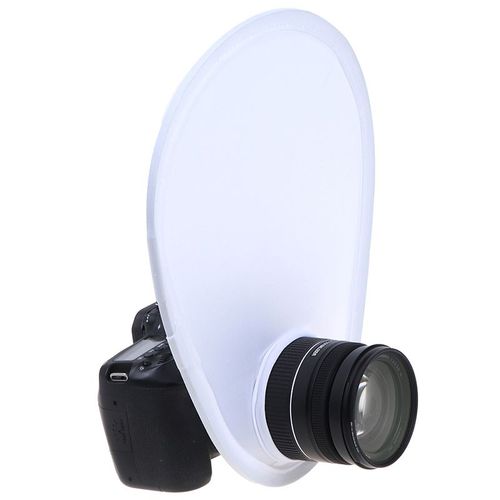 Diffuseur d'objectif Flash de photographie, réflecteur, boîte à lumière pour Canon, Nikon, Sony, Olympus, appareil photo DSLR