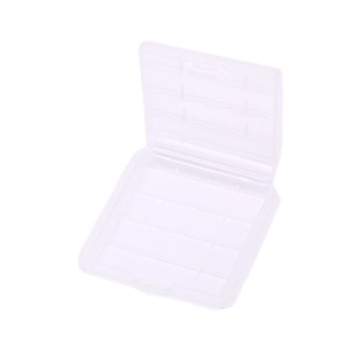 Boîtes de rangement en plastique dur pour piles 18650, support pour étuis étanches