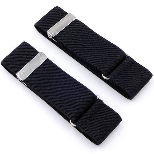 Manchettes Élastiques Pour Femmes Et Hommes, Une Paire, Porte-Chemise, Manchettes Réglables, À La Mode, Pour Fête, Mariage, Vêtements, Accessoires