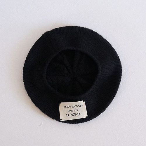 Béret En Maille Tricoté Chaud Pour Femme, Style Britannique Rétro, Multicolore, Chapeau Unisexe, Mode Française, Collection Automne Et Hiver