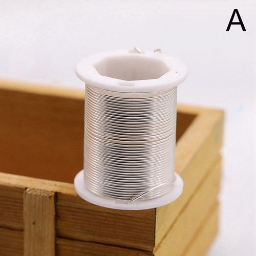 Fil De Cuivre Argent/Or/Rose 0.3-0.8mm, Pour Fabrication De Bracelets Et De Colliers, À Faire Soi-Même