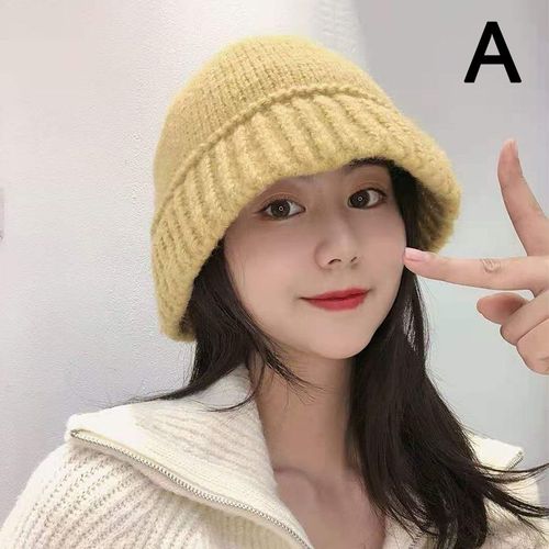 Chapeau Seau De Pêche Pliant Pour Femmes, Casquette De Vacances, Plein Air, Solide, À La Mode, Printemps Hiver