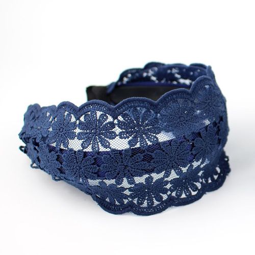 Bandeau Large Brodé Rétro, Couvre-Chef Tricoté En Pétales De Fleurs, Élégant, Exquis, Accessoires Pour Cheveux Chinois, Couvre-Chef Large Antidérapant