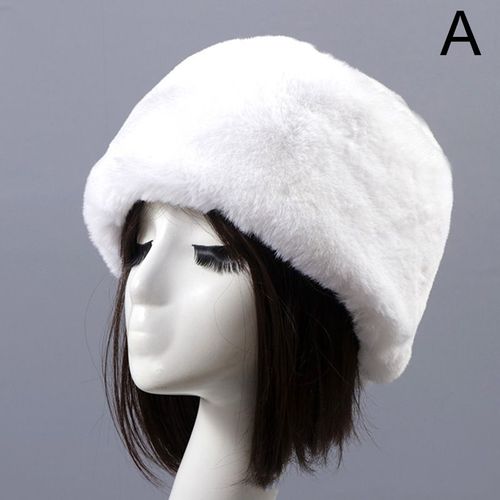 Chapeau De Ski En Fausse Fourrure De Lapin Pour Femme, Épais, Léopard, Chaud, Décontracté, Doux Et Confortable, À La Mode, Hiver