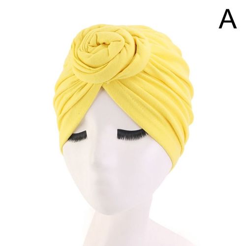 Casquette Turban En Coton Pour Femmes, Chapeau De Chimio, Foulard Islamique, Bandeau, Turban, Casquette De Chimiothérapie