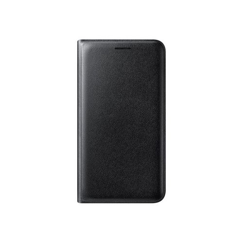Samsung Flip Wallet Ef-Wj120 - Étui À Rabat Pour Téléphone Portable - Noir - Pour Galaxy J1 (2016)