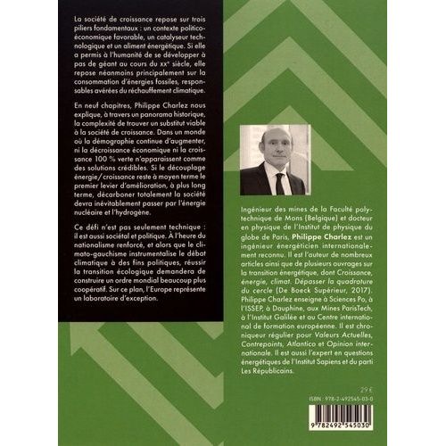 L'utopie De La Croissance Verte - Les Lois De La Thermodynamique Sociale