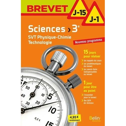 Sciences, Svt Physique-Chimie Technologie 3e