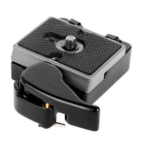 Caméra noire 323, plaque à dégagement rapide avec adaptateur spécial (200PL-14) pour Manfrotto 323, trépied monopode, appareils photo DSLR (nouvelle Version)