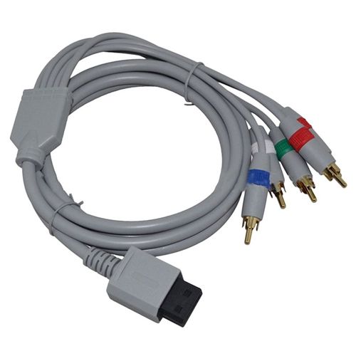 Câble Ypbpr 1.8m/6ft, Câble Av Hd Vers Hdtv, Composant Pour Nintendo Wii