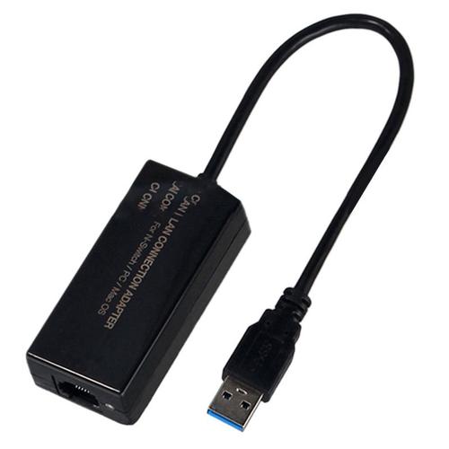 adaptateur réseau USB 3.0 à 10/1000Mbps RJ45, adaptateur de Conversion Ethernet LAN pour Nintendo Switch, WII, WII U