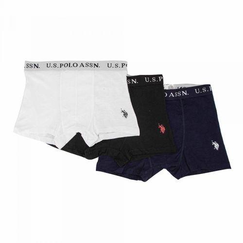 Lot De 3 Boxers En Coton Stretch Homme Us Polo