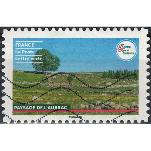France 2021 Oblitéré Used Terre De Tourisme Sites Naturels Paysage De L'aubrac
